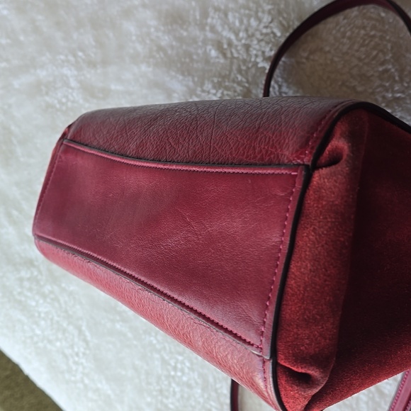 Coach Brooke Leather and Suede Womens Bag - Picture 9 of 17